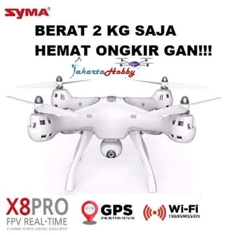 drone xpro gps syma brushless motor rtf mainan hobi