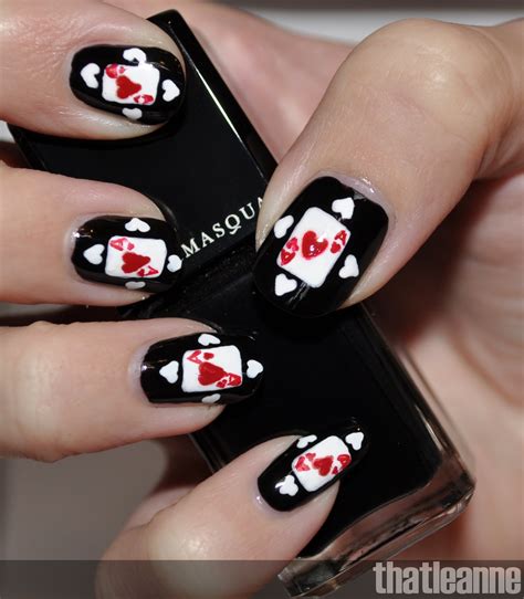 thatleanne illamasqua game of love nails for valentine s day