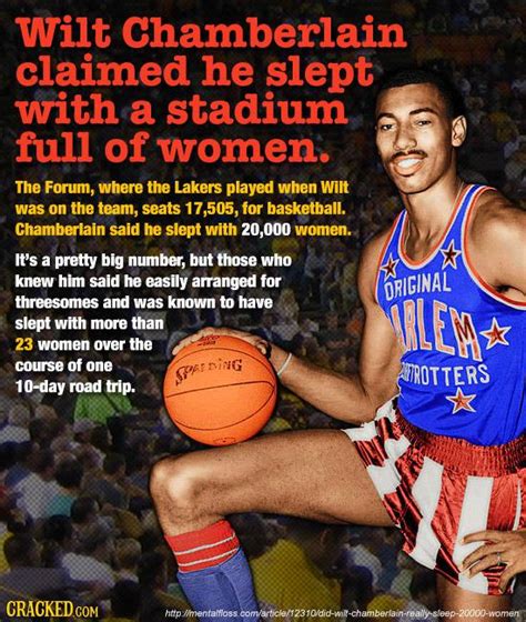 wilt chamberlain s sexual conquests and more jaw dropping