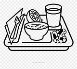 Food Tray Clipart Coloring Pinclipart Report sketch template