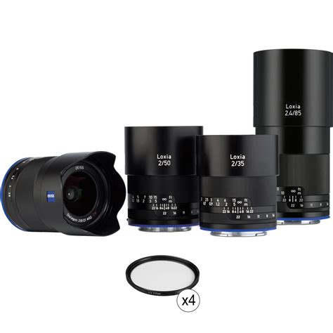 zeiss loxia  lens kit  uv filters  sony  bh photo
