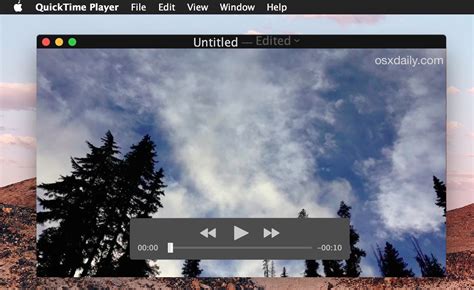 loop video  quicktime player  mac os