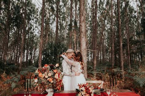 “love Is Love” Wild And Whimsical Forest Wedding