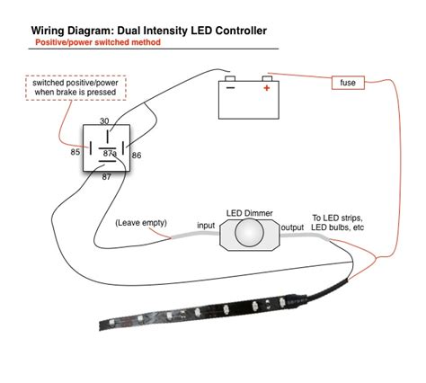 diagram  volt led tail lights diagram mydiagramonline
