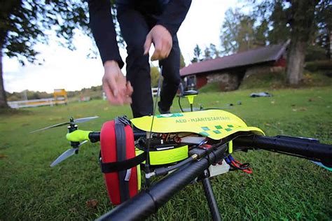 rc emergency drones   faster   ambulance services