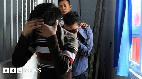 Indonesia S Aceh Two Gay Men Sentenced To 85 Lashes Bbc News
