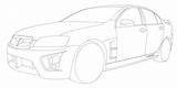 Holden Commodore Vr Colors sketch template