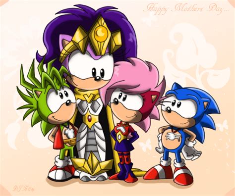 The Sonic Underground And Their Mother Sonic The