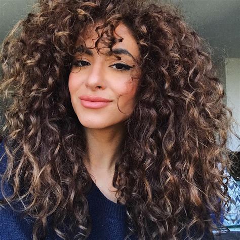 pictures of girls with curly hair hair is more defined shrink easily
