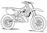 Motorbike Motocross Coloringonly Colouring Cadillac Coloringgames Escolha sketch template