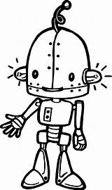Rodney Robot Drawing Getdrawings Cartoon sketch template