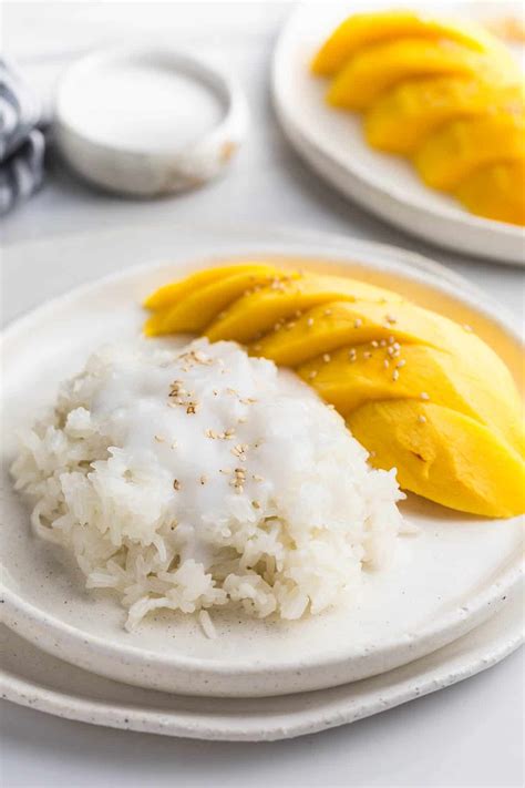 thai mango sticky rice khaoniao mamuang recipe