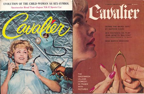 cavalier 2 vintage adult magazines 1962 63 by fawcett] very good