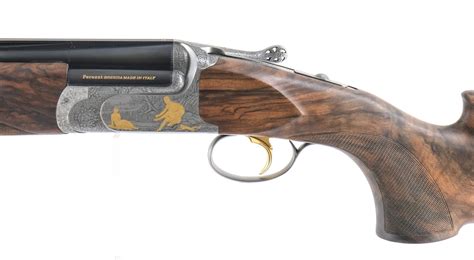 perazzi sco oro engraved  shotgun  gun auction