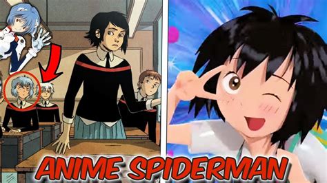 Anime Girl Spider Man To The Spider Verse