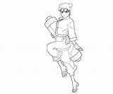 Tenten Naruto Neji sketch template