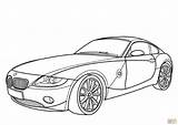 Bmw Coloring Pages Z4 Car Printable I8 Coupe Corvette Cars Print M3 Z06 Z3 Kids Logo Drawing Super Getcolorings Book sketch template