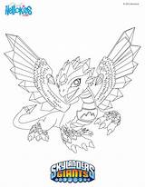 Flashwing Colorir Coloriage Hellokids Wap Coloriages Skylanders Giants Fetty Imprimer Línea sketch template