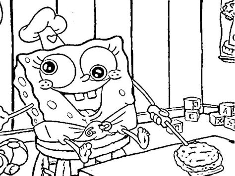 baby spongebob coloring pages coloring pages