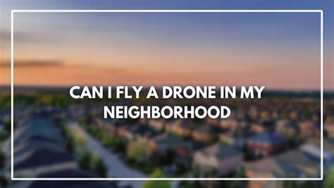 fly  drone   neighborhood read