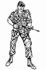 Coloring Soldier Pages Military Army Cool Color Soldiers Printable Kids Popular Getdrawings British Getcolorings Coloringhome sketch template