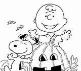 Coloring Charlie Brown Halloween Pages Pumpkin Printable Cleveland Show Getcolorings Print Color Browns sketch template