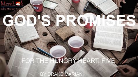 God S Promises For The Hungry Heart Part 5 Devotional Reading Plan