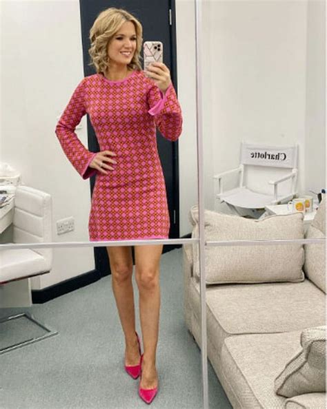 gmb beauty charlotte hawkins thrills as she flashes legs in figure