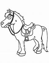 Designlooter Horse sketch template