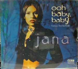 jana ooh baby baby  cardboard slipcover cd discogs