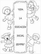 Educacion Dibujos Educación Nivel Maestras Jardineras Trabajo Educadora Preescolar Actividades sketch template