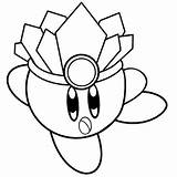 Kirby Coloringfolder Nintendo sketch template