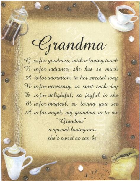 grandma poems