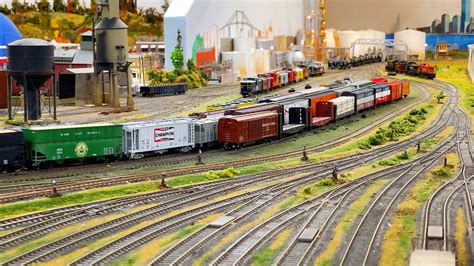 Beautiful Massive Ho Scale Model Train Layout At The Treasure Coast