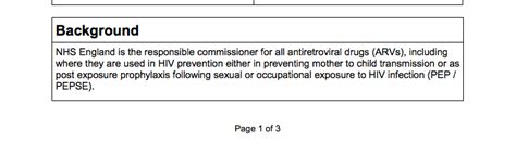 here s the nhs file that contradicts its reason for not rolling out hiv