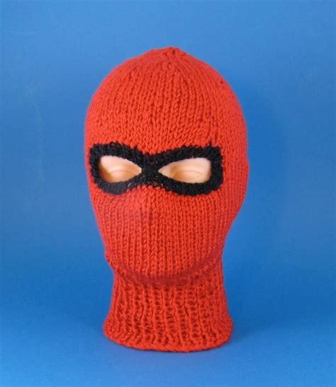 chunky ski mask  madmonkeyknits knitting pattern hat knitting patterns knitting