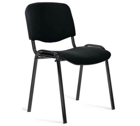 Офисный стул easy chair Изо С 11 черный ткань металл черный 1280109