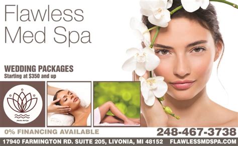 flawless med spa health  beauty medical spa detroit wedding day