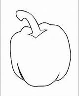 Pepper Bell Drawing Getdrawings Healthy Clip Food Eating Difficulties Teaching Learning Students Green 2008 sketch template