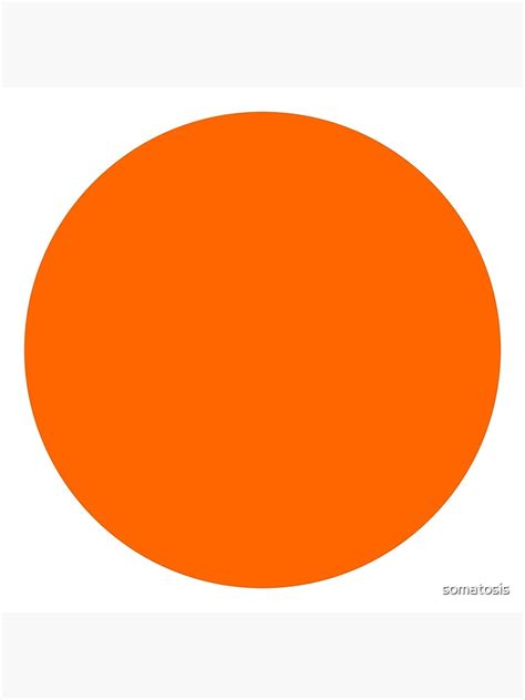 orange circle framed art print  somatosis redbubble