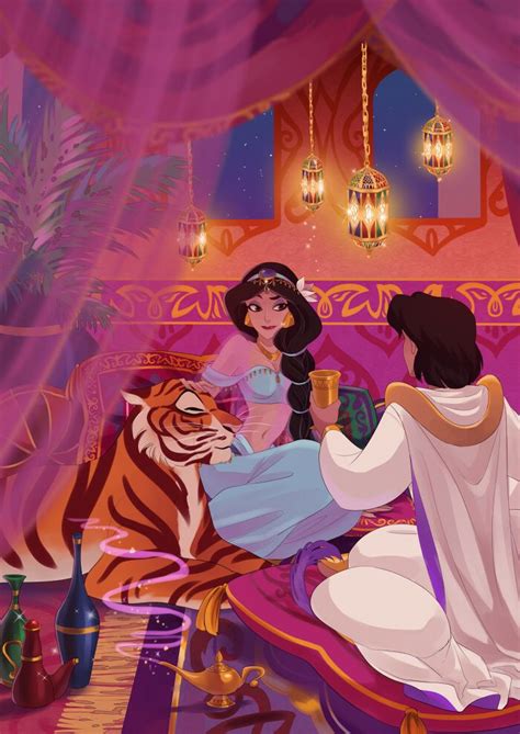 Aladdin And Jasmine Fan Art Disney Aladdin Disney Fan Art Disney
