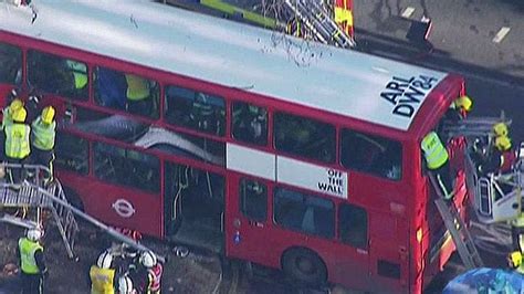 Double Decker Bus Crashes In London Latest News Videos Fox News