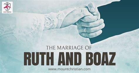 marriage  ruth  boaz mount christian