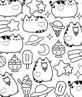 Coloring Pages Pop Tart Cat Colorear Nyan Para Getcolorings sketch template