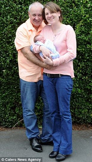 Couple With A 26 Year Age Gap Celebrate The Birth Of Their Miracle