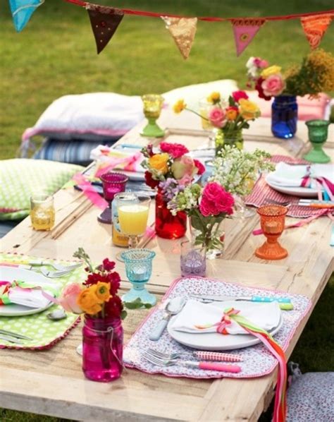Picture Of Summer Wedding Table Decor Ideas