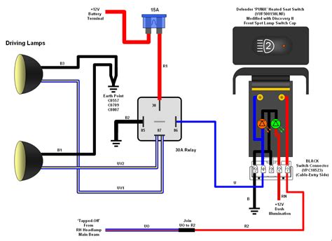 wiring auxiliary lights  independent switch discoweb