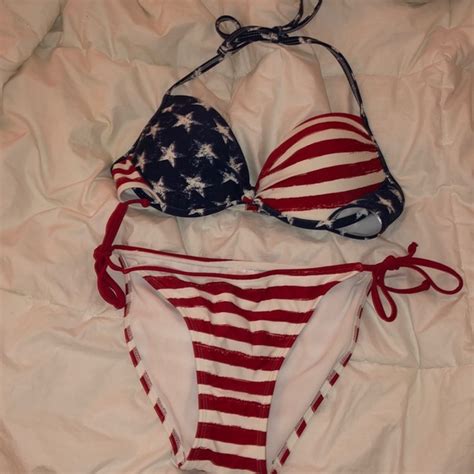 Target Swim Target American Flag Bikini Set Poshmark