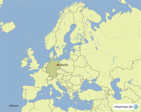 stepmap berlin  europa landkarte fuer deutschland