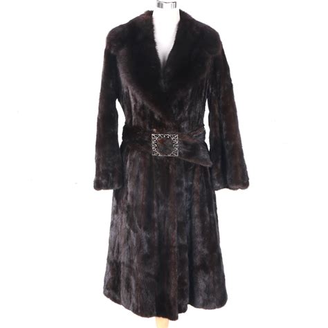 vintage mink fur coat by michelle rosin starr ebth